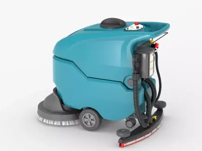 Floor Scrubber Machine 3D model