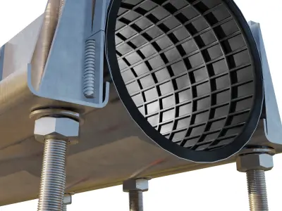 Repair Clamp 3D model