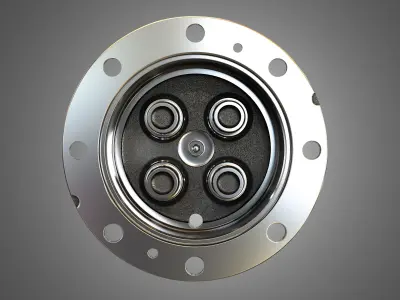 Planetary Gear Carrier 3D model