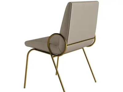 table and chair 3D model buy