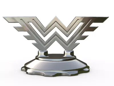 wanderer logo 3D model