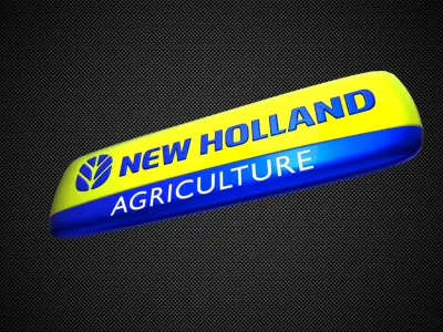 new holland logo 3D model
