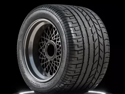 Pirelli PZERO F40 245 and 335 SET 3D model