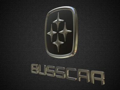 busscar logo 3D model