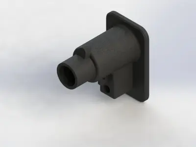 Hydraulic Jack Housing - Carcaca de Macaco Hidraulico 3D model