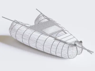 Peruvian Boats 3D model