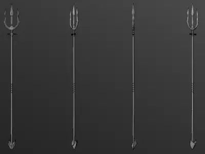 Aquaman Triden 3D model