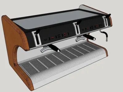 Commercial Espresso maker 3D model