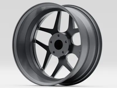 Brixton RF7 Rim 3D model