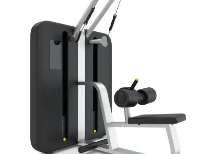 Technogym - Functional Training - High Pull 3D model