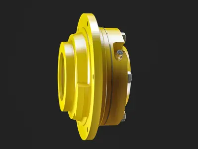 bearing holder Porta Rodamiento 3D model