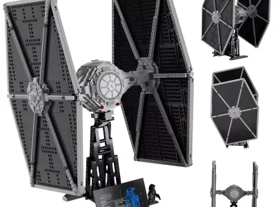 Lego - 75095 TIE Fighter 3D model