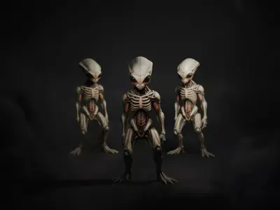 Arnold the Alien 3D model