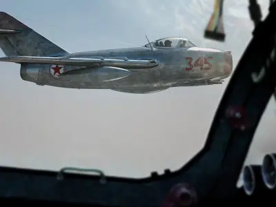 MIG 15 Aircraft 3D model