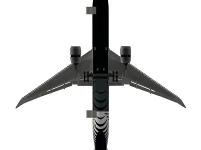 Boeing 777-300ER Air New Zealand 3D model