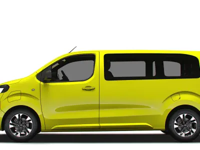 Opel Zafira Life Electric Medium 2024 3D model