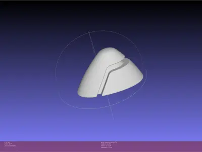 Evangelion Asuka Hairclip 3D print model