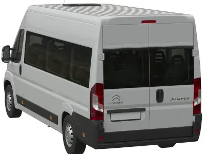 CITROEN JUMPER L4H2 passenger 3D model