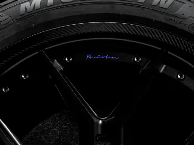 Michelin Primacy 4 235 45 20 100V 3D model