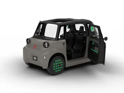Citroen Ami 2025 HQ 3D model