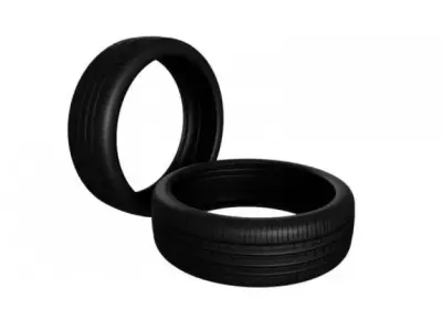 Tire Pirelli PZero Rosso 3D model