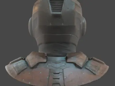 Mechanical wreckage 3D model