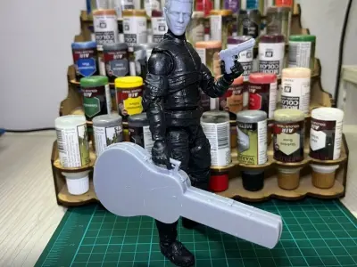El Mariachi Antonio Banderas 3D printable For Action Figures 3D print model