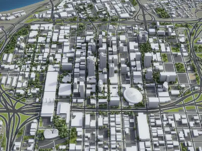 Kansas Low-poly 3D model