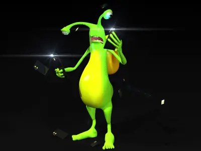 Snail Low-poly 3D model