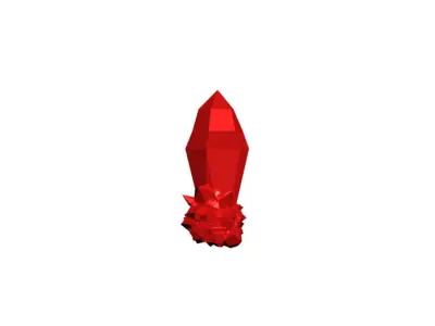 Crystal 3D model