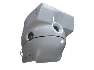 Alvin submarine Low-poly 3D model