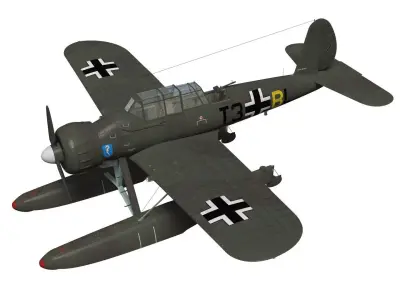 Arado Ar196 A-3 3D model