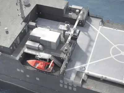 USNS Spearhead JHSV-1 3D model