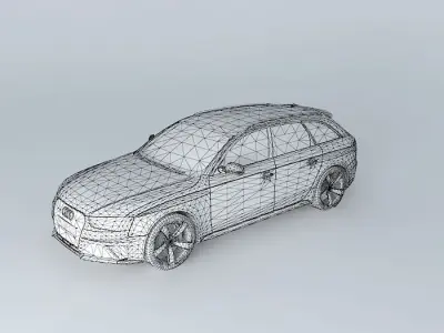 Audi RS4 Avant B8 Typ 8K 2013 Free 3D model