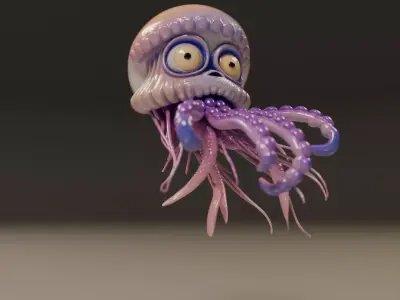 jellyfish 3D print model