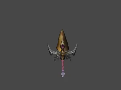 Zeloeman Sword A 55 Low-poly 3D model