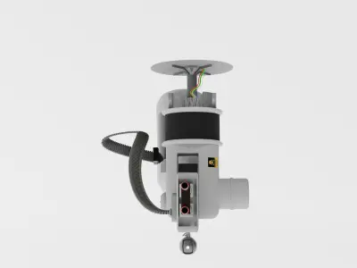 ADVANCED GATLING  TURRT LOW- 3D model