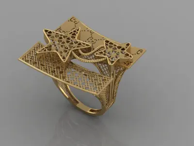 tutorial ring 3D print model