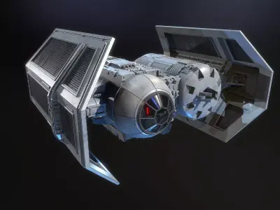 TIE Bomber Star Wars 3D model