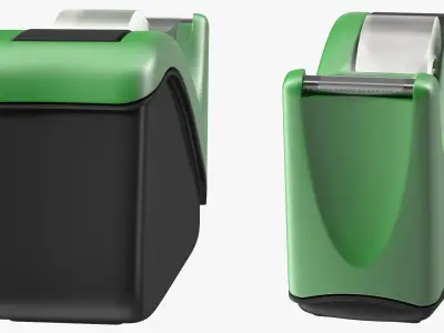 Desk Tape Dispensers Collection 3D model