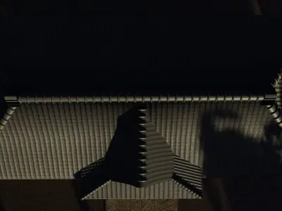 Japanese Shrine Free 3D model