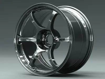 Yokohama Advan RGD 3D model