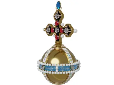 Globus Cruciger 3D model