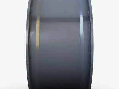 Style 215 wheel ferric gray Mid Poly Low-poly 3D model