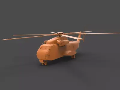 Sikorsky CH-53 3D print model