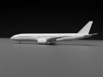 Boeing 777 -200 -300 -8 -9 Pack 3D model