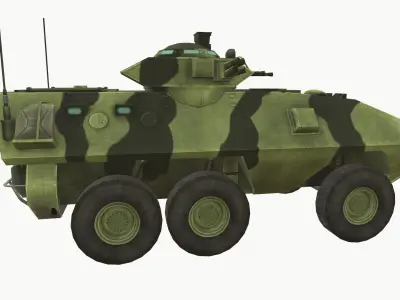 Grizzly Low-poly 3D model