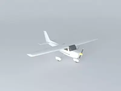 Cessna 152 Free 3D model