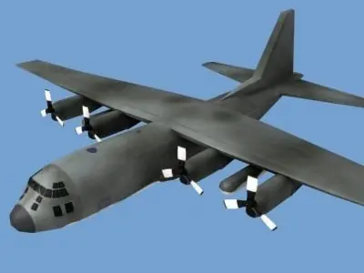 AC130 Spectra 3D model