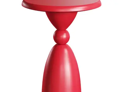 Folly Outdoor Bijzettafel Low-poly 3D model
